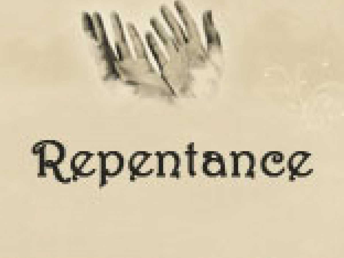Repentance
