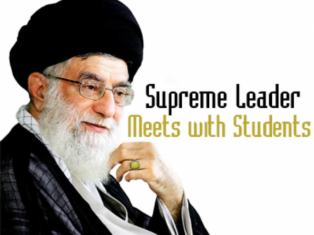 Supreme Leader Meets with Students (2013/07/28 - 22:07) 