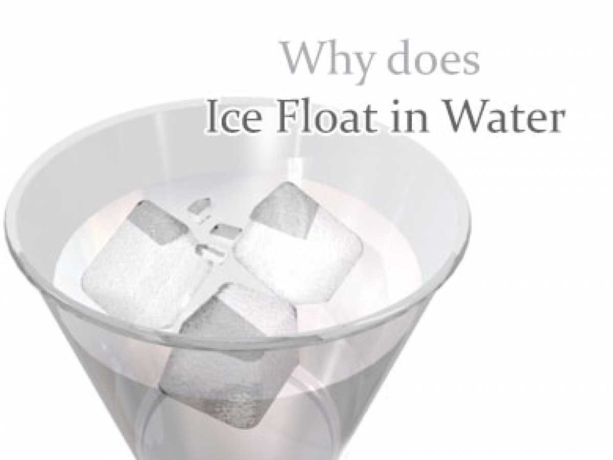 Why does Ice Float in Water? 