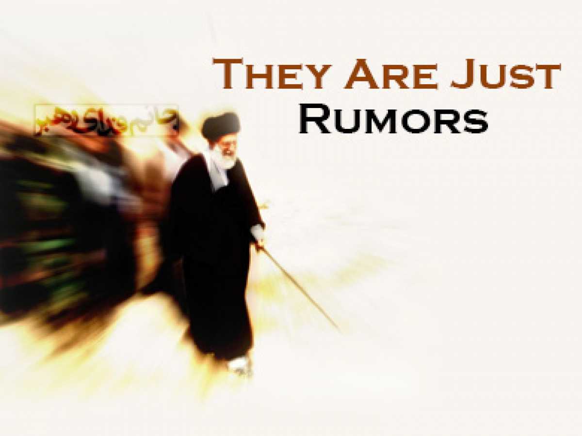 They Are Just Rumors 