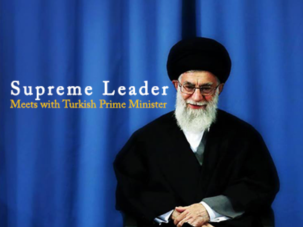Supreme Leader Meets with Turkish Prime Minister (29/01/2014)