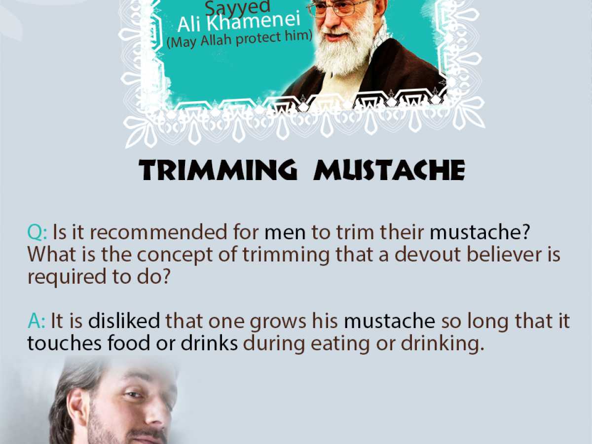 Trimming Mustache