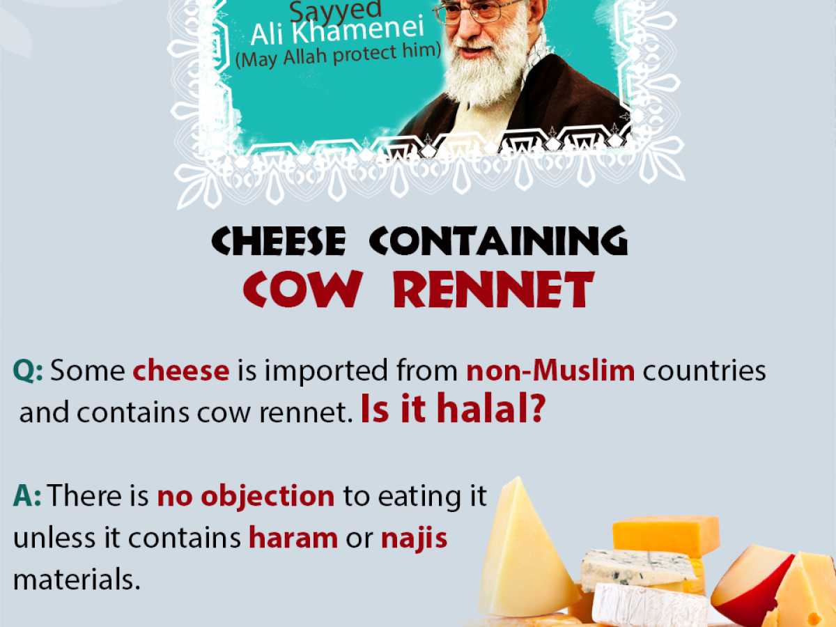 Cheese Containing Cow Rennet