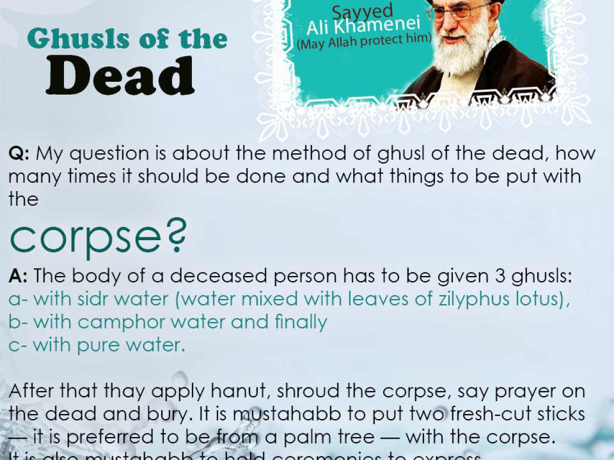 Ghusls of the Dead