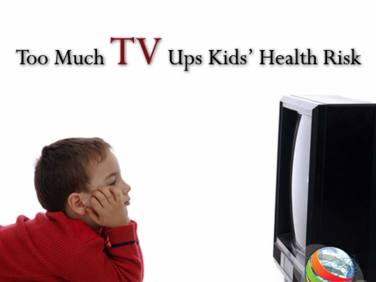 Too Much TV Ups Kids' Health Risk