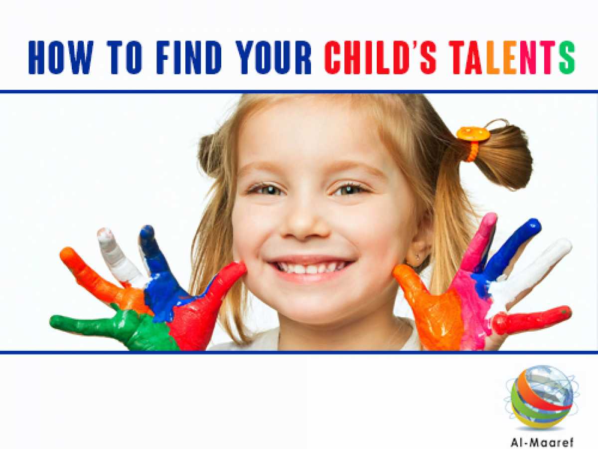 How to Find Your Child's Talents