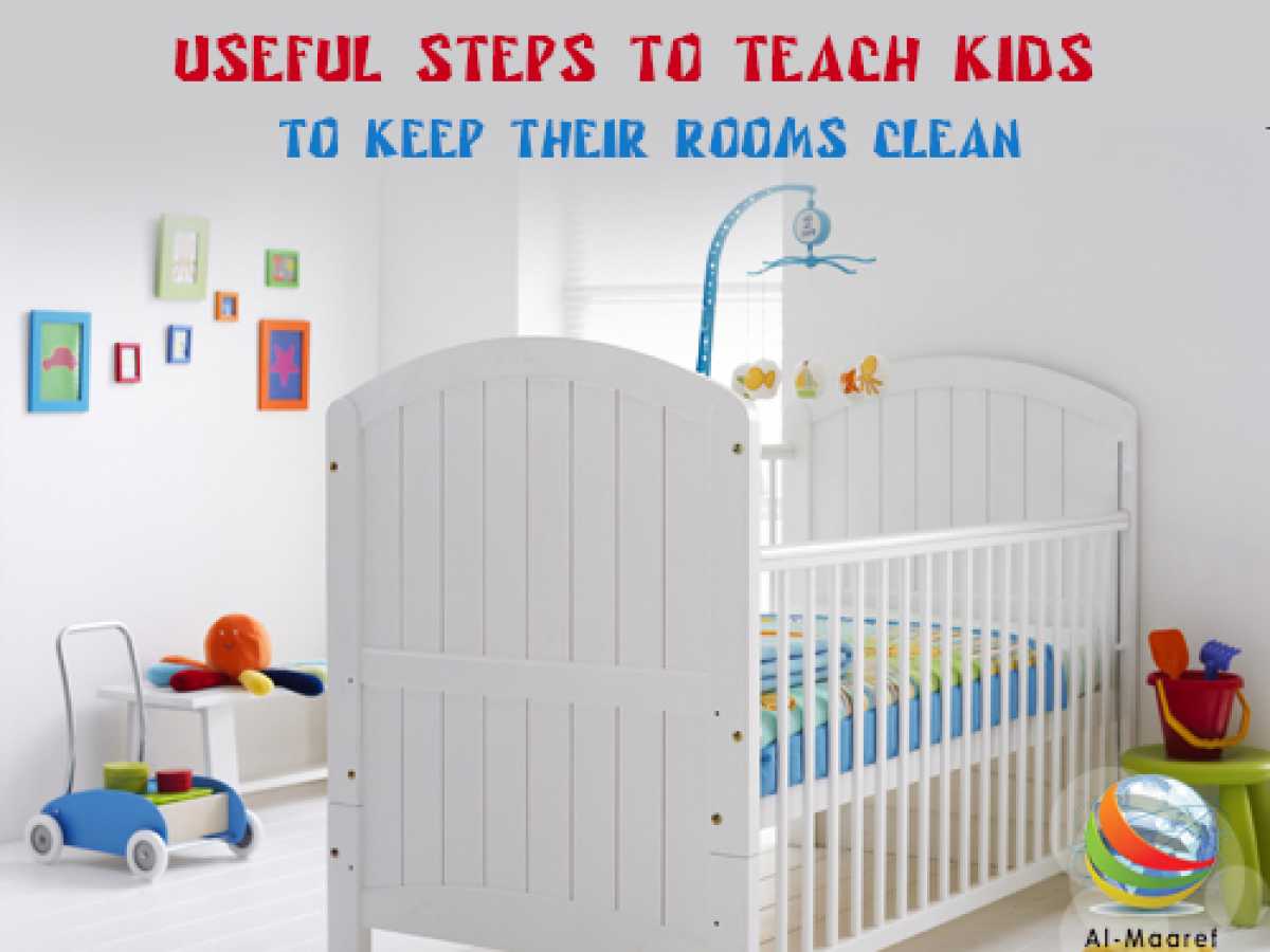 Useful Steps to Teach Kids to Keep Their Rooms Clean
