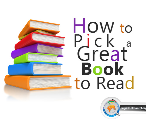 How to Pick a Great Book to Read